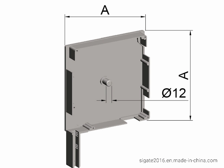 90 Degree Aluminum End Cap/Side Frame/ Roller Shutter Accessory