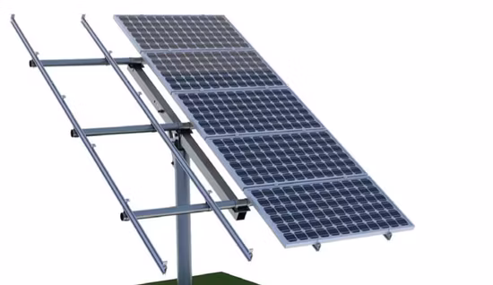 Grandes Projectos Fotovoltaicos Instalação de Apoio Fotovoltaico Terrestre Instalação de Apoio Solar Instalação de Apoio Solar U Aço Zinco-Alumínio-Magnésio