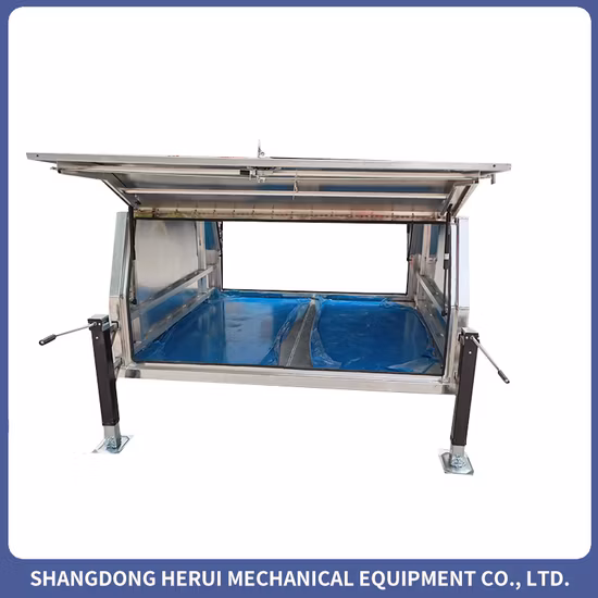 Canopy de alumínio Ute Canopy feito na China Acessórios de caminhão de dossel rígido personalizados de fábrica